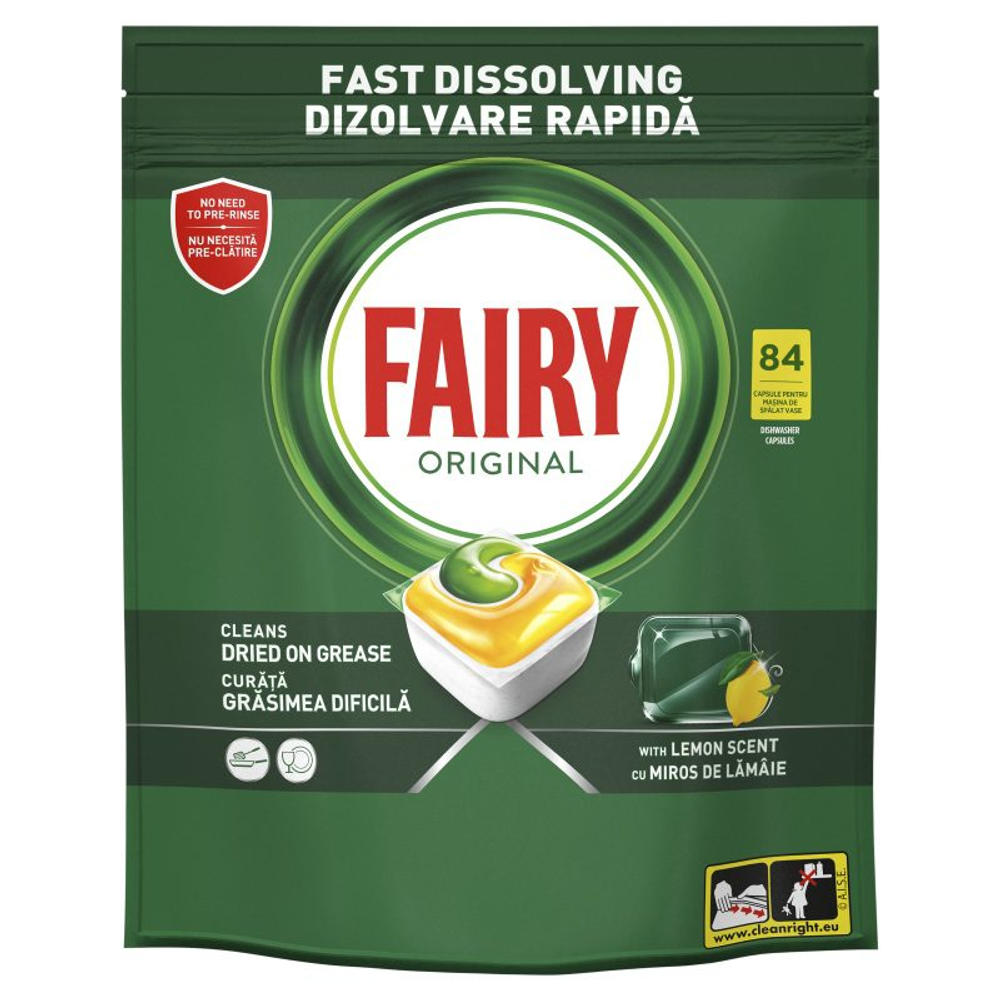 Fairy Tablete za pranje suđa All in One 84 kom slika 1