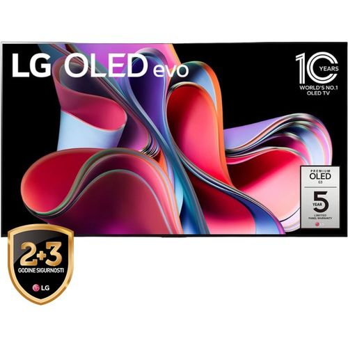 LG televizor OLED77G33LA OLED evo 77" Ultra HD smart webOS ThinQ AI crna slika 1