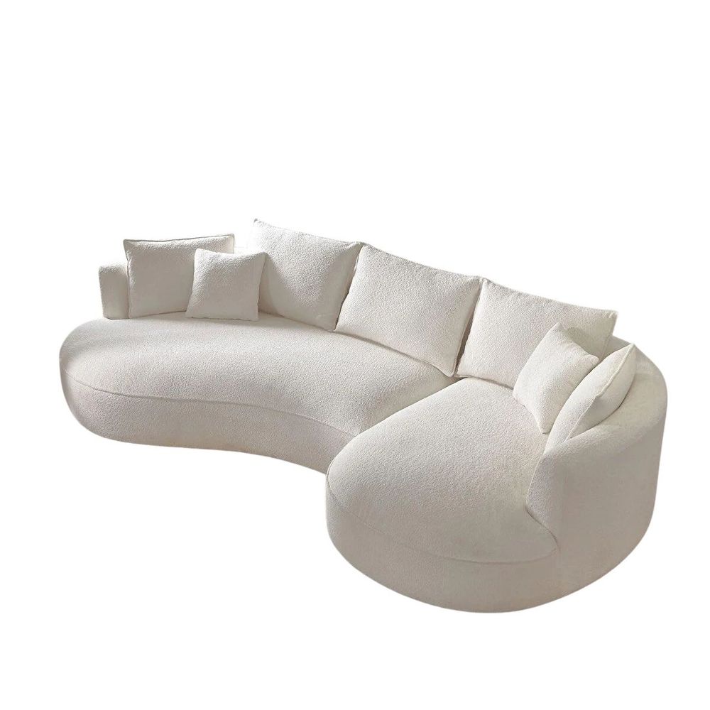 Ugaona Sofa Venedik Desna - bijela slika 6