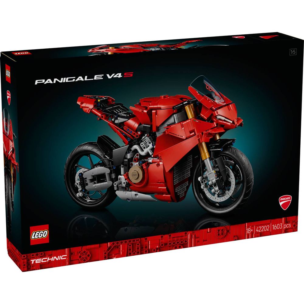 LEGO 42202 Motocikl Ducati Panigale V4 S slika 1