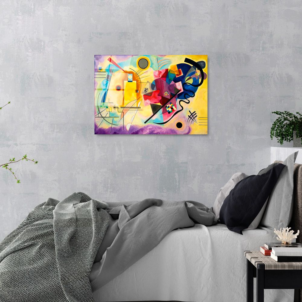 UV-413 Dekorativna Slika od Kaljenog Stakla, Višebojna, 50 x 70 cm slika 3