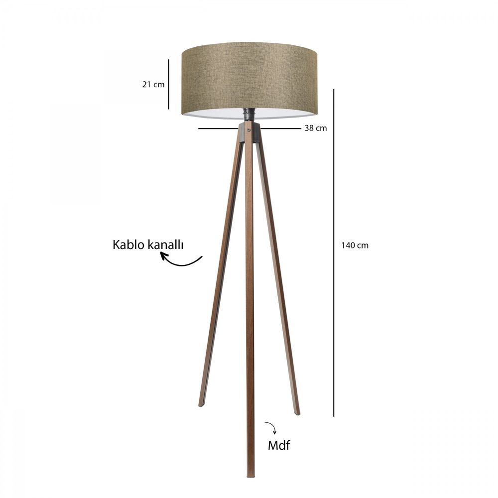 Podna Lampa AYD-3687 - boje: pijesak bež slika 3