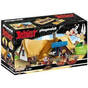 Playset Playmobil Astérix: Koliba Ordralfabetix 71266 - 73 Dijelova