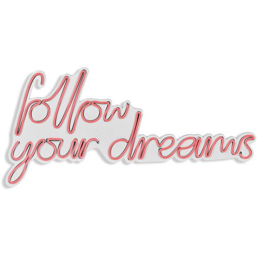 Wallity Zidna dekoracije svijetleća DREAMS, Follow Your Dreams - Pink slika 15