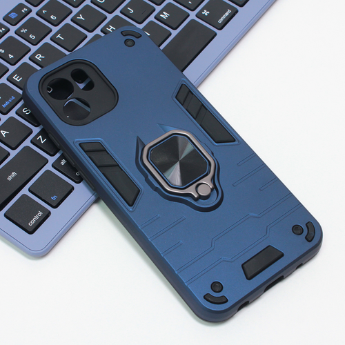 Maska Cube Ring za Xiaomi Redmi A1/A2 tamno plava slika 1