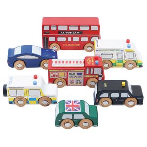 Le Toy Van Set drvenih autića London