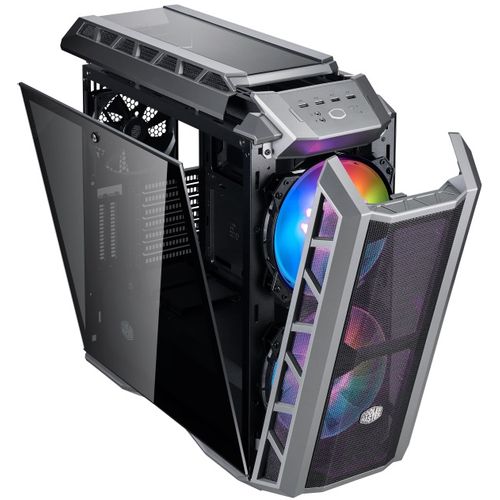 COOLER MASTER MasterCase H500P Mesh ARGB Gaming modularno kućište (MCM-H500P-MGNN-S11) sivo slika 3