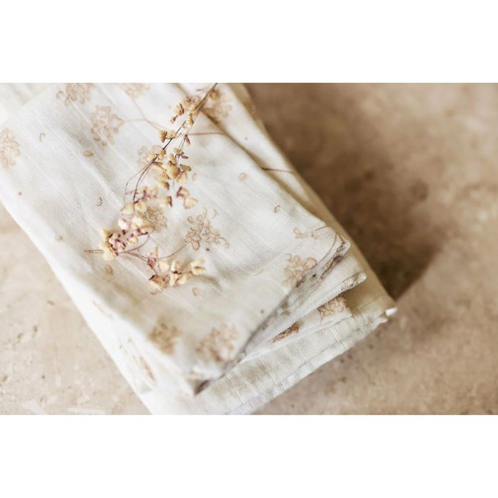 Jollein Muslin krpice Leafy Dreams 3kom slika 3