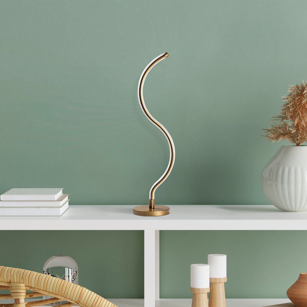 Yılan - 13277 Zlatna Stočna Lampa slika 3