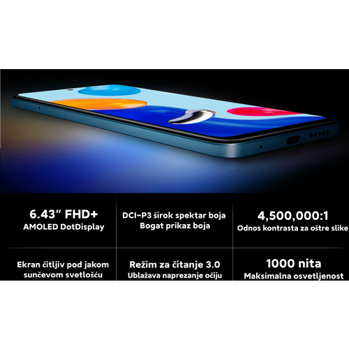 Mobilni telefon Xiaomi Note 11 4/64GB Blue (svetlo plavi) slika 9