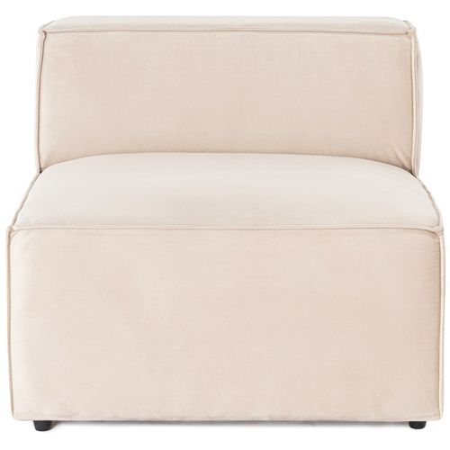 Lora O1 - Cream Cream 1-Seat Sofa slika 1