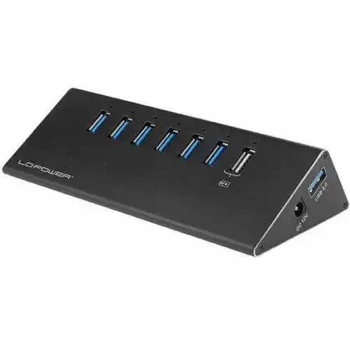 LC Power USB Hub 3.0  LC-HUB-ALU-2B-7 slika 1