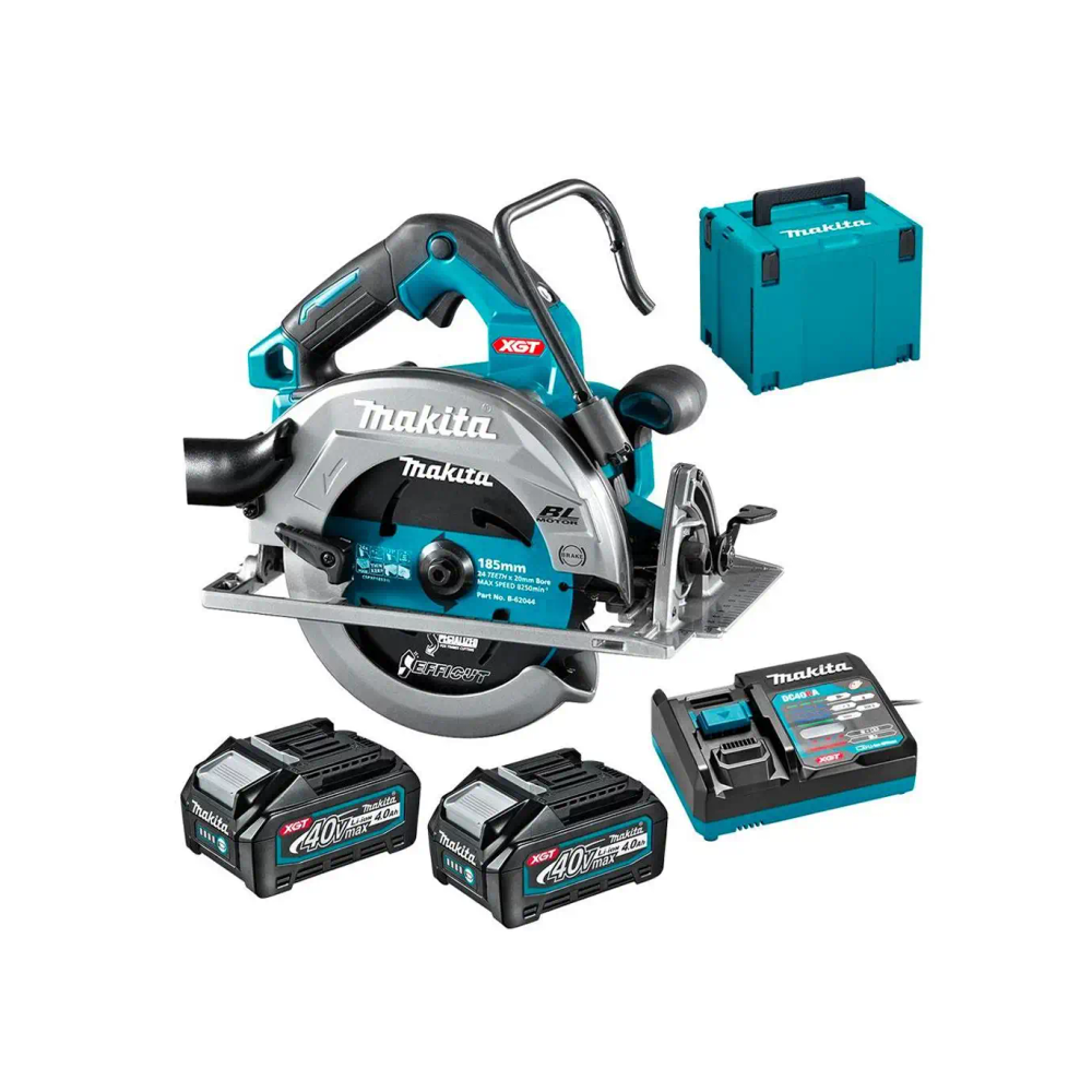 XGT Makita 40V - Akumulatorska kružna pila 40V, 190mm HS003GM201 slika 1