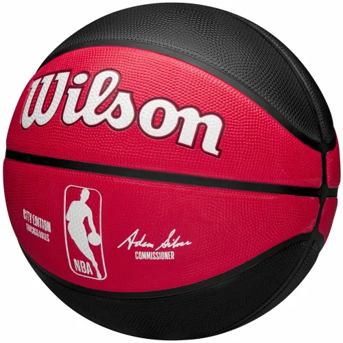 Wilson nba team city edition chicago bulls out ball wz4024205xb slika 3