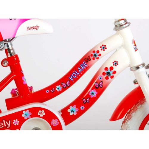 Dječji bicikl Volare Lovely 12" crveno/bijeli slika 7