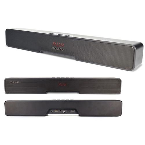 Microlab Onebar02 LED Bluetooth speaker soundbar 2x15W, USB, HDMI, AUX, Optical, Coaxial, black slika 1