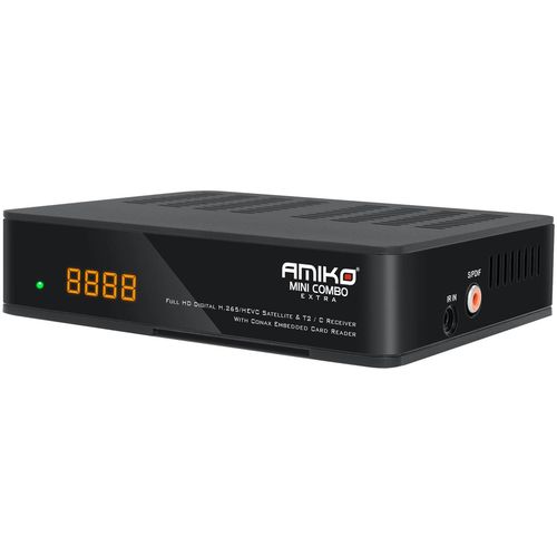 Amiko Prijemnik DVB-S2+T2/C, HEVC/H.265, Full HD,USB PVR,LAN - MINI COMBO Extra slika 4