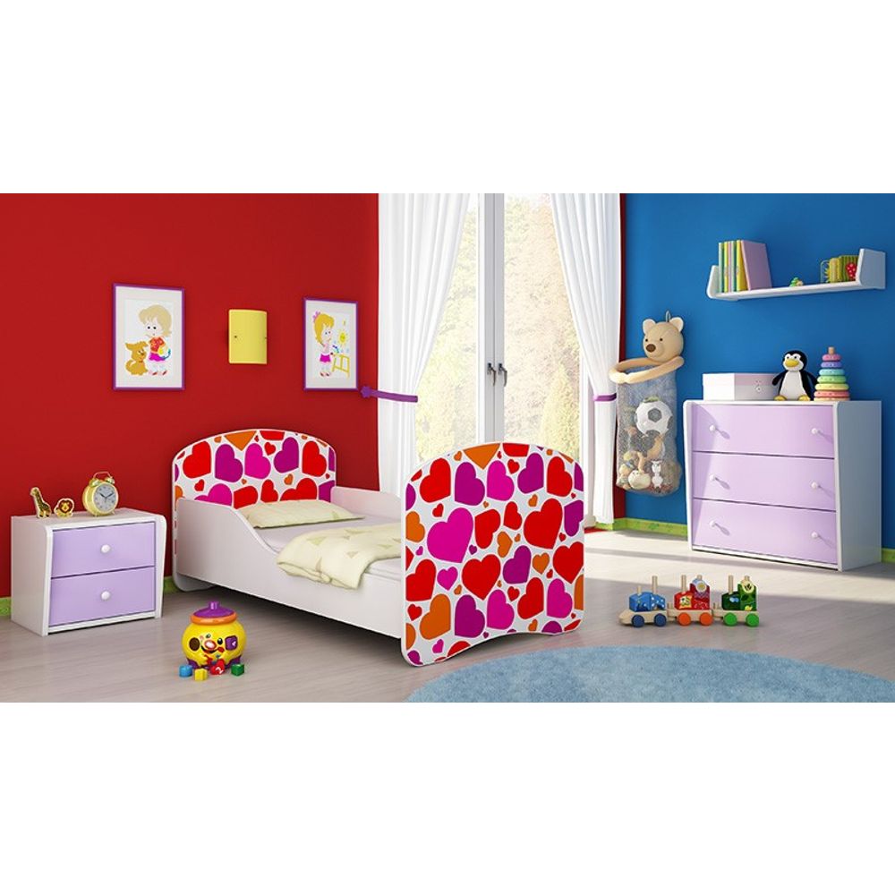 ACMA Dječiji krevet Acma I - 140x70cm - Dezen 25 slika 2