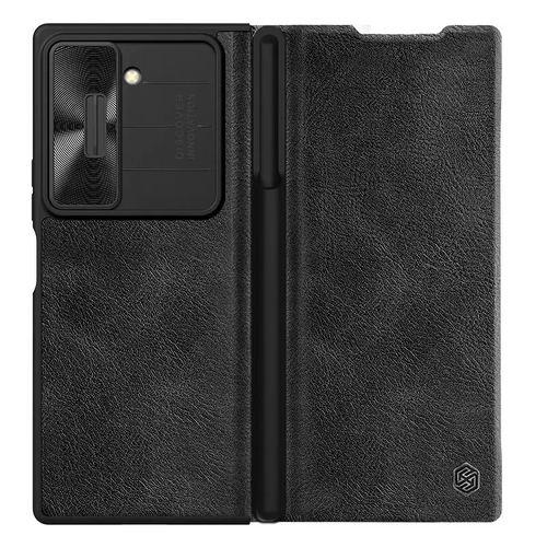 Torbica Nillkin Qin Pro Leather za Samsung F956B Galaxy Z Fold 6 crna slika 4