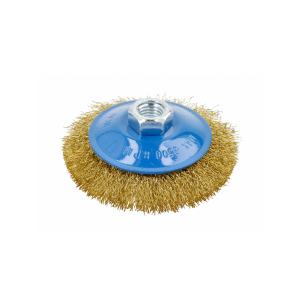 Högert  Okrugla mesingana četka 0.3mm, promjer 100mm, za kutnu brusilicu, prihvat M14