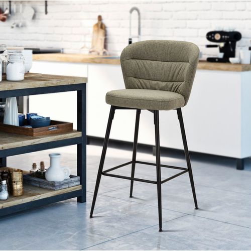 Mauro Ferretti Barska stolica BAR STOOL LOSANNA GREEN SET 2 PZ cm 52X59X108 slika 9