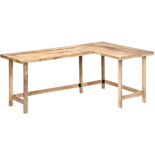 Radni stol od masivnog drva manga 180 x 120 x 76 cm slika 10