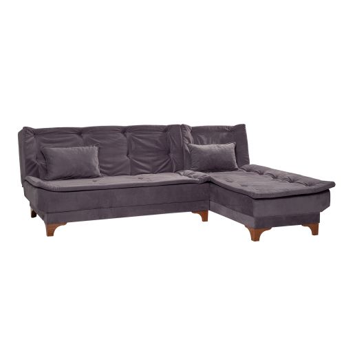 Kelebek Corner Right - Antracit Ugao Sofa na Razvlačenje slika 4