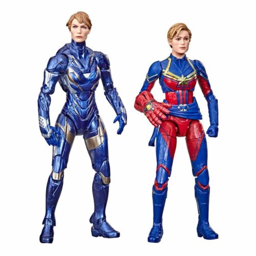 Marvel Avengers Endgame The Infinity Saga Captain Marvel & Rescue Armor pack 2 figures 15cm slika 3