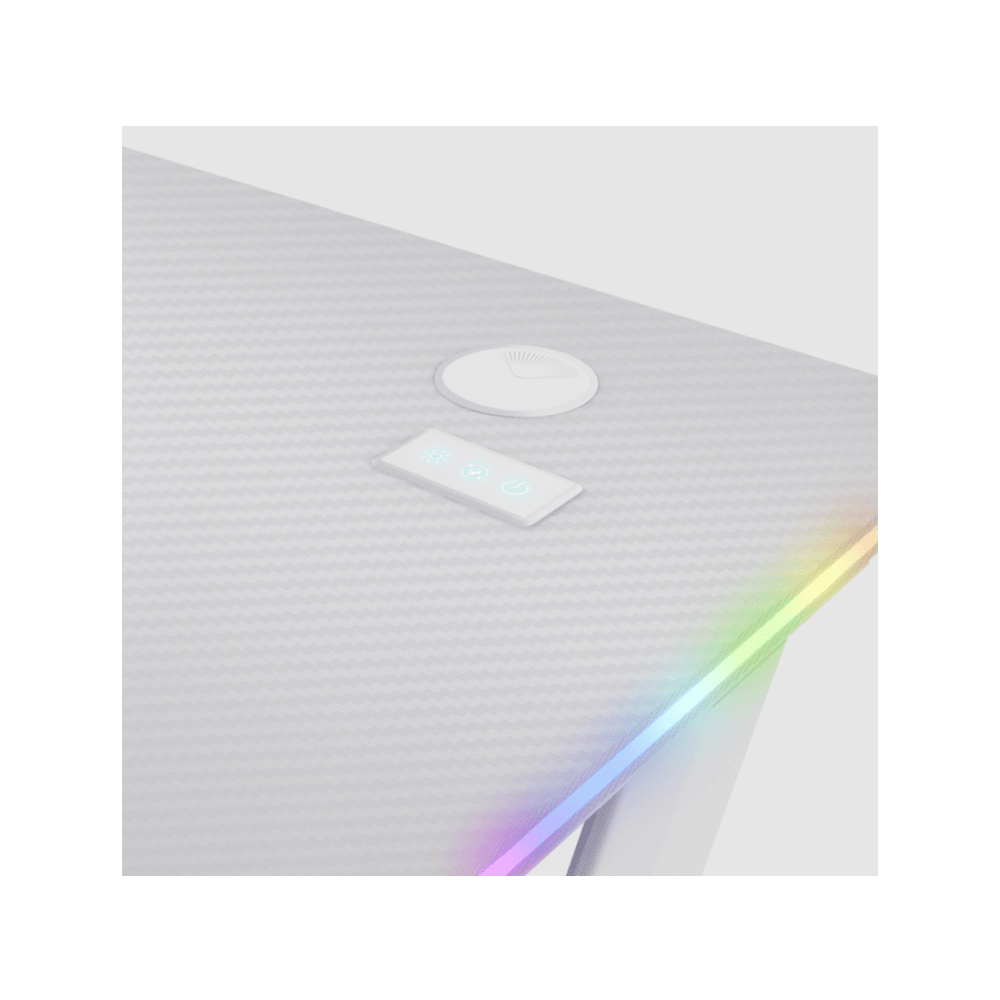 Trust GXT 709W LUMINUS RGB gaming sto, bijeli slika 4