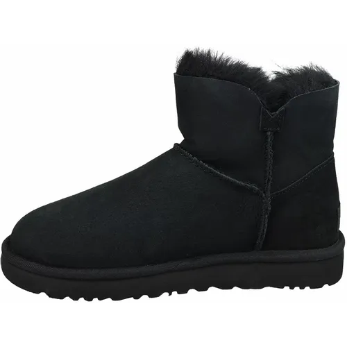 Ženske čizme Ugg mini bailey button ii 1016422-blk slika 14