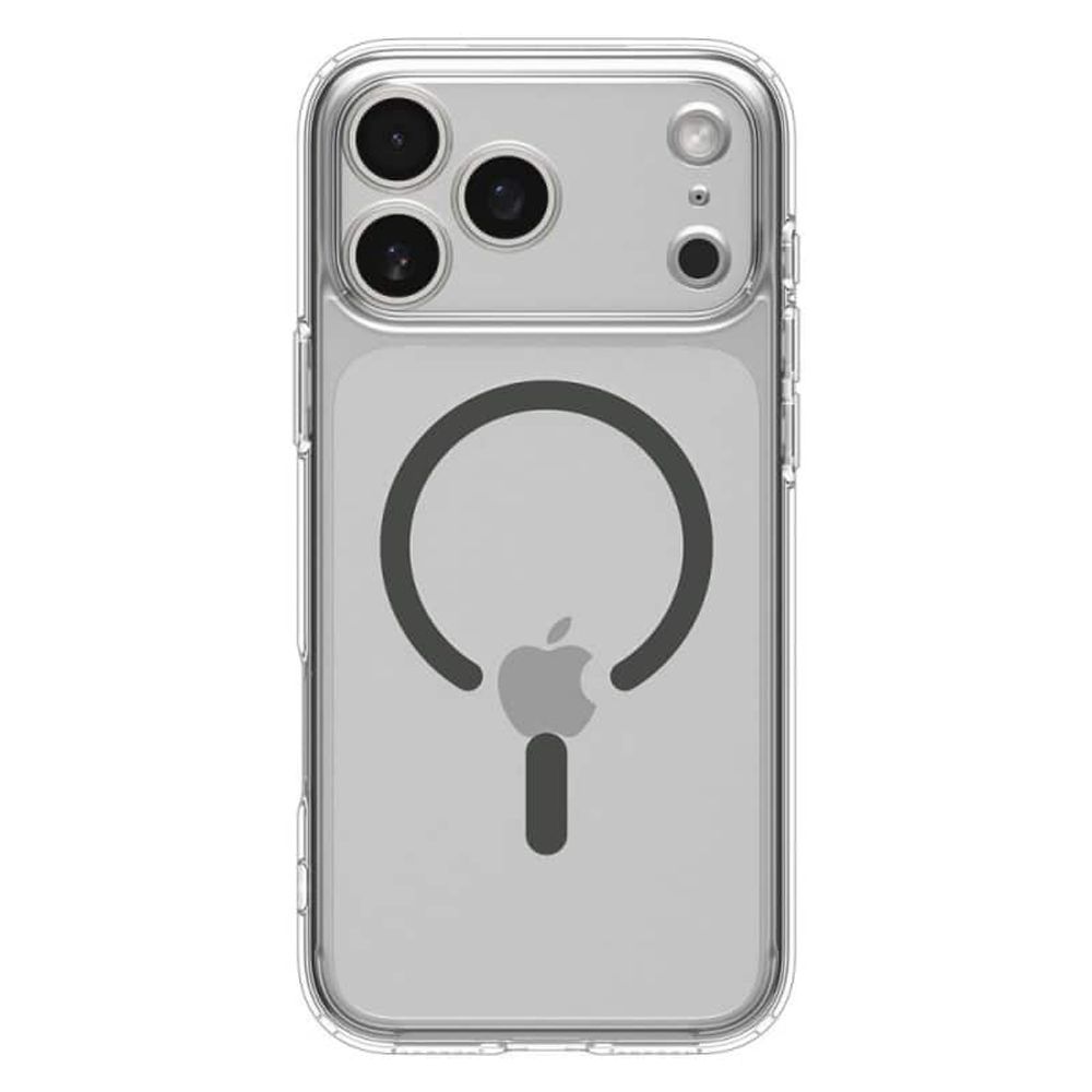 Spigen Ultra Hybrid s MagSafeom za Apple iPhone 17 Pro Clear Graphite ACS10347 slika 2