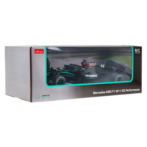 Licencirana formula na daljinsko upravljanje Mercedes-AMG F1 W11 EQ Performance 1:18 RASTAR - crna slika 1