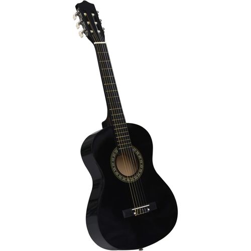 Klasična gitara za početnike i djecu s torbom crna 1/2 34 " slika 23