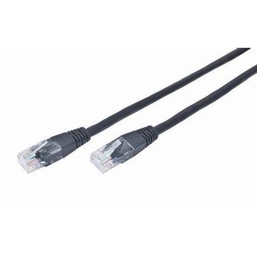 PP12-0.5M/BK Gembird Mrezni kabl, CAT5e UTP Patch cord 0.5m black slika 2