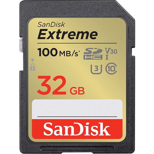 SanDisk Extreme 32GB SDHC memorijska kartica + 1 godina RescuePRO Deluxe, do 100MB/s čitanje i 60MB/s pisanje, UHS-I, Class 10, U3, V30 slika 5