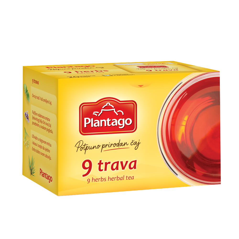 Plantago 9 Trava Čaj 40g slika 1