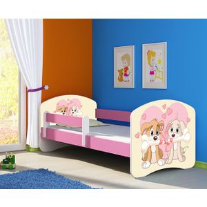 ACMA Dječiji krevet Acma II Pink - 140x70cm - Dezen 12
