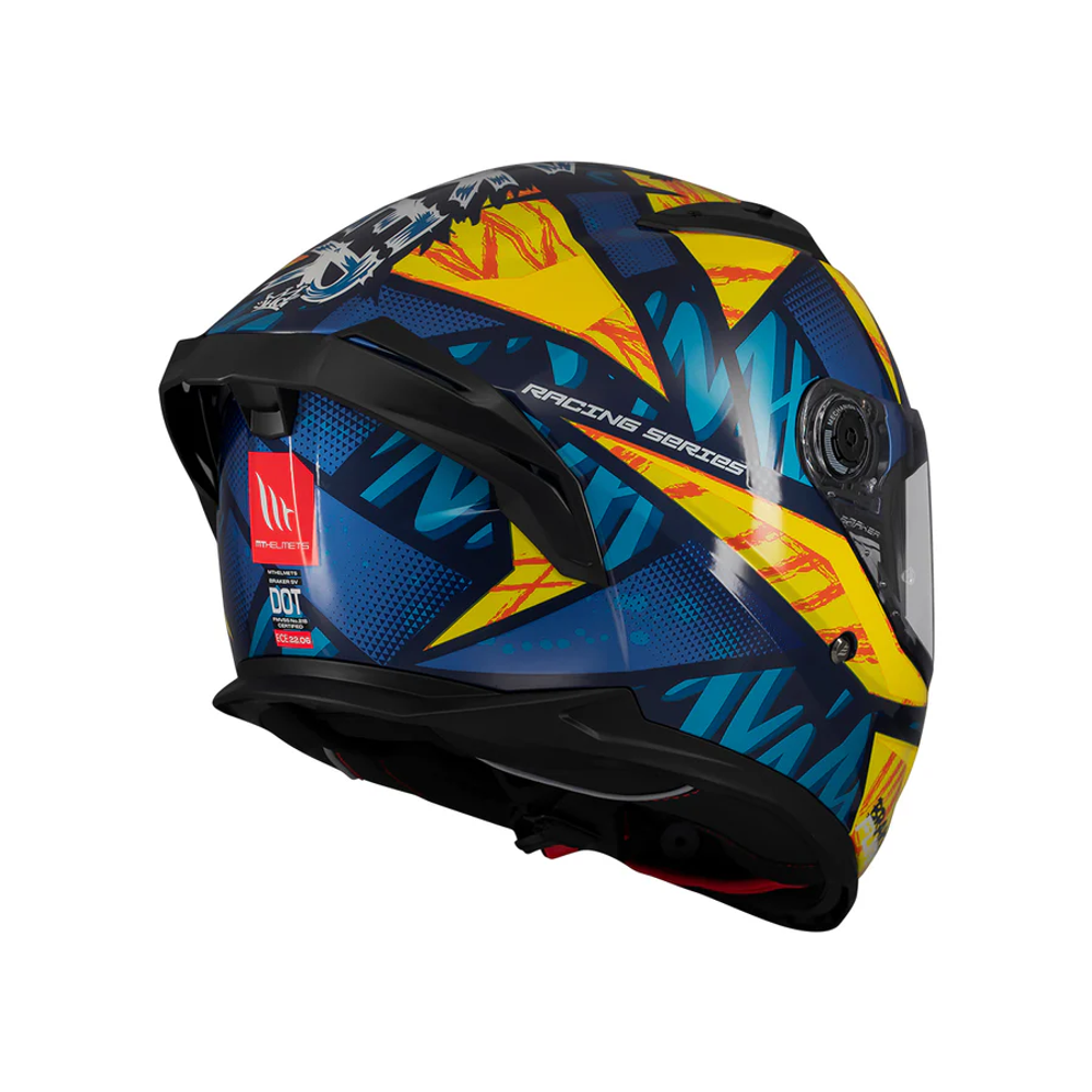 MT Helmets vizir za moto kacigu Breaker SV Fury C17 Gloss slika 4