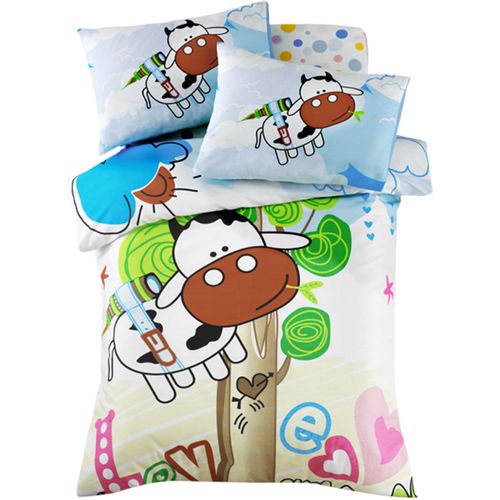 Colourful Cotton Komplet posteljine za bebe od ranforcea Meraklı slika 2