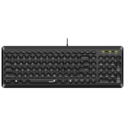 GENIUS Slimstar Q200 USB YU crna tastatura slika 1