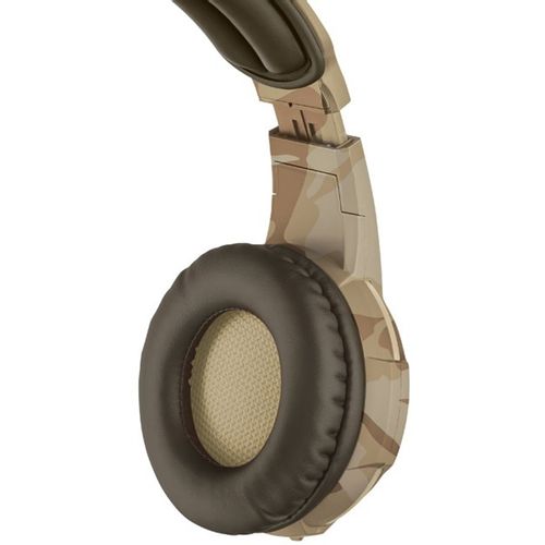Trust Slušalice + mikrofon GXT310D Radius, žične, 3.5mm, desert camo (22208) slika 5