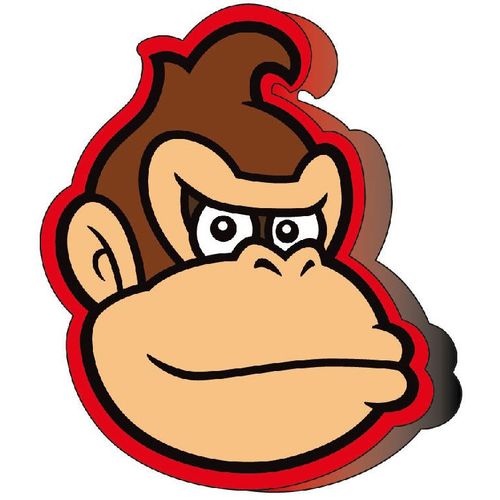 Super Mario Bros Donkey Kong 3D cushion slika 1