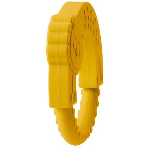 InterBaby Silikonski grickalica za bebe Ocher Yellow slika 3