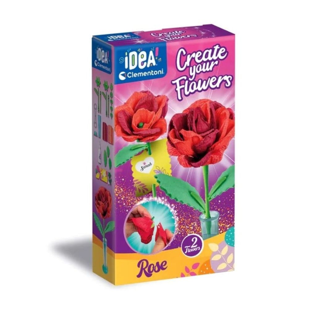 Clementoni CL18877 Idea Create Your Flowers - Ruža slika 1
