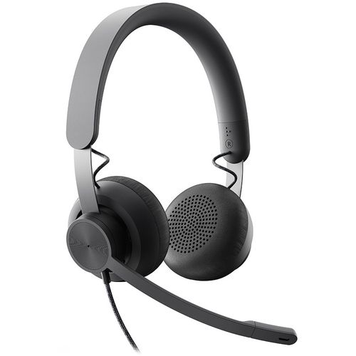 LOGITECH ZONE WIRED UC GRAPHITE - EMEA slika 2