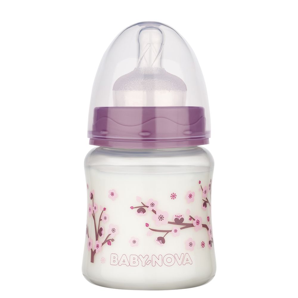 BABY NOVA Flašica za bebu 0m+ 150ml, Ljubičasta slika 1