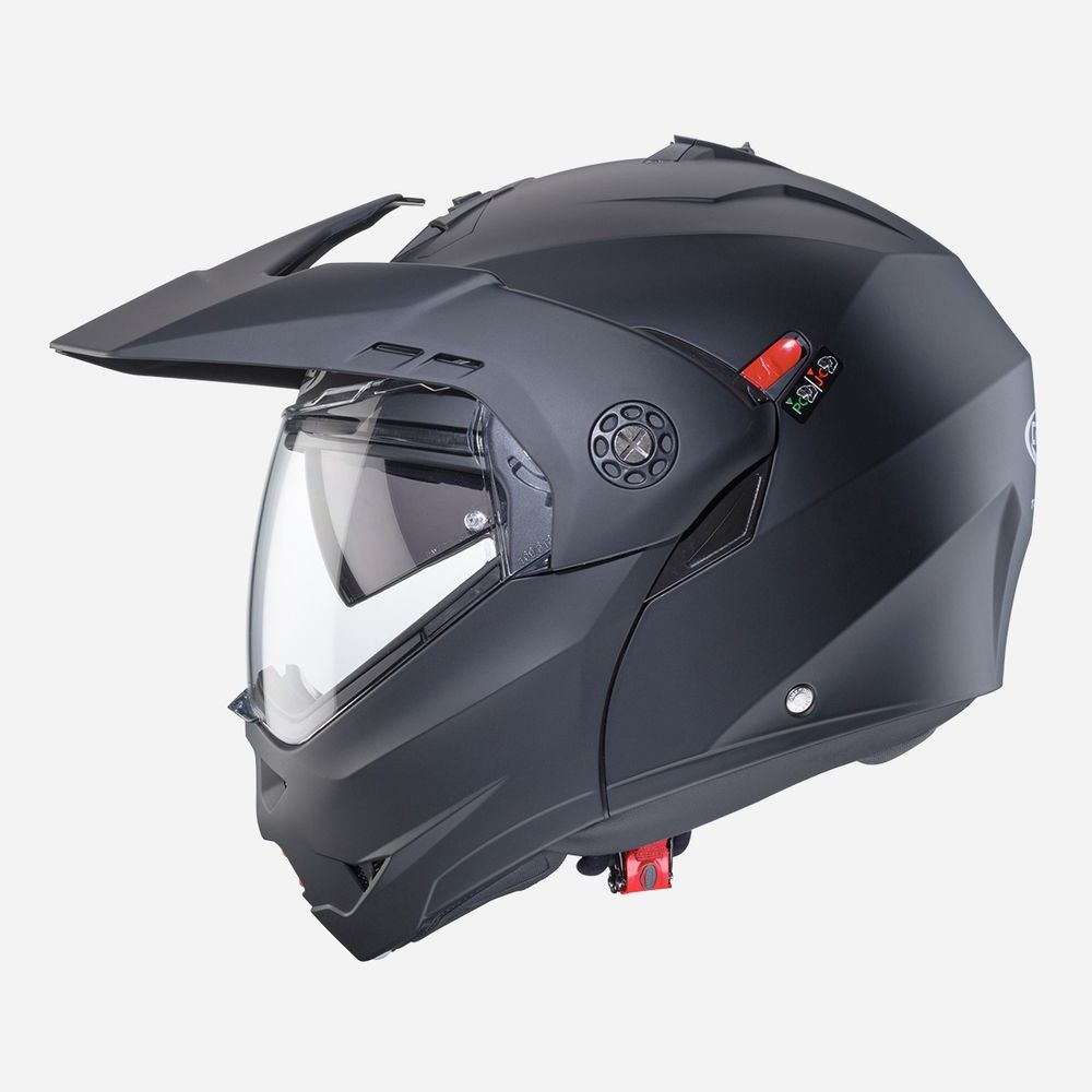 Modularna - flip up kaciga za motor Caberg Tourmax X - Crna vel.M slika 2