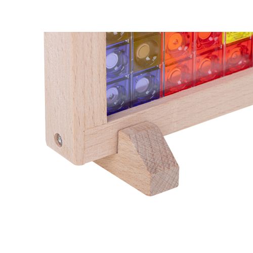 Montessori vertikalni tetris u drvenom okviru slika 5