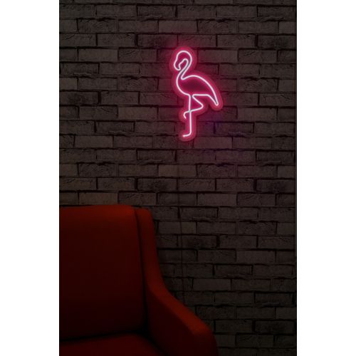 Flamingo - Pink Pink Decorative Plastic Led Lighting slika 4