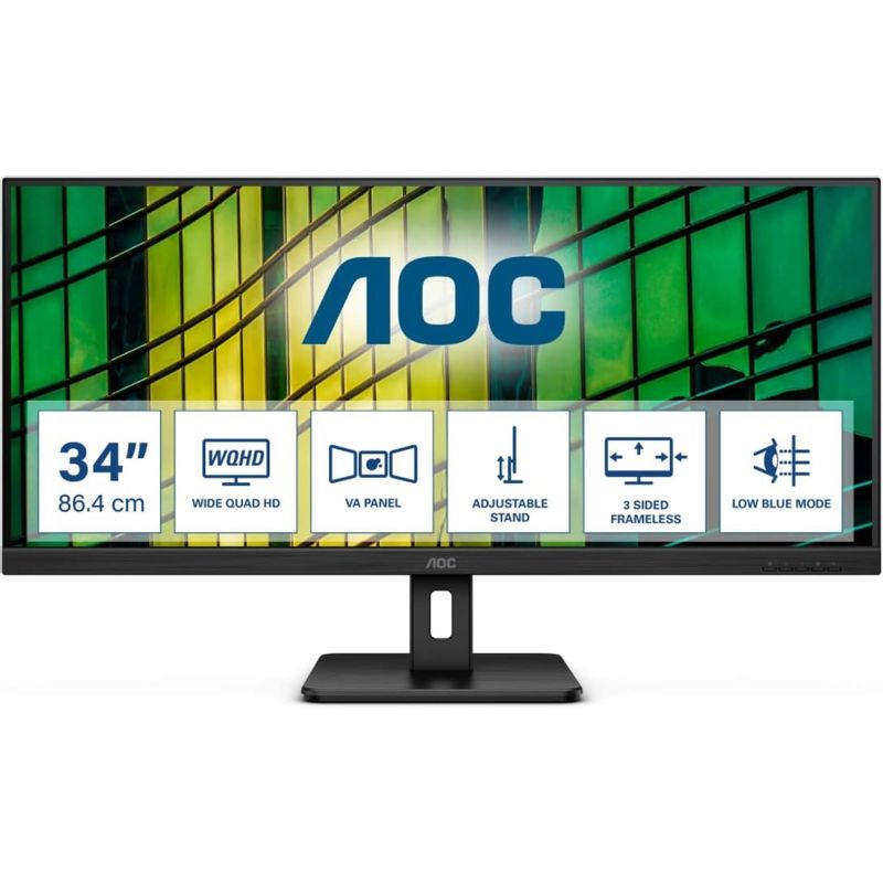 AOC AOC U34E2M 34″ UltraWide VA Monitor image